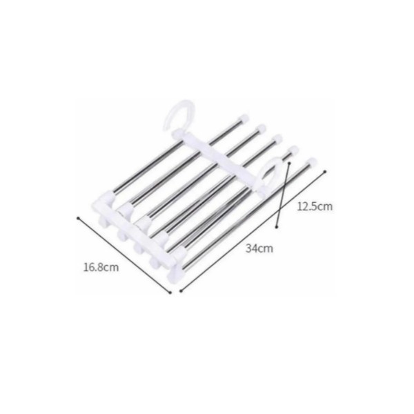 Percheros Colgador Mágico Multicapa Plegable