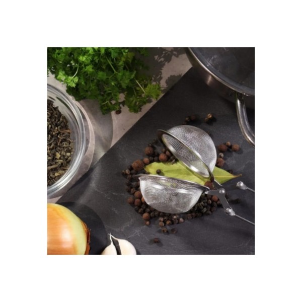 Infusor Colador Filtro Té Acero Inoxidable Mate Hierbas