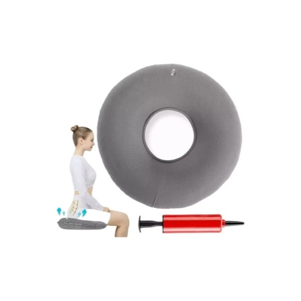 Cojin Dona Ortopedica Para Hemorroides Asiento Inflable