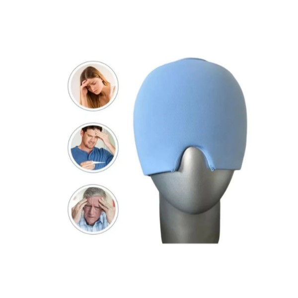 Gorra Antimigraña Terapia De Frío Y Estiramiento Sueño