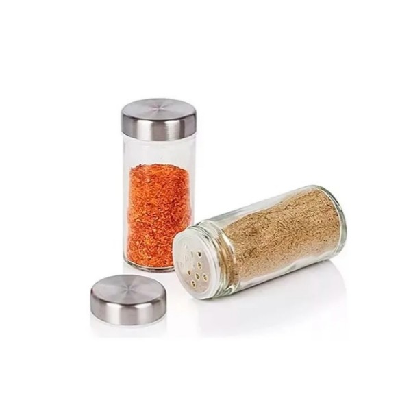 Especiero Giratorio Acero Inoxidable Carrusel 8 Piezas