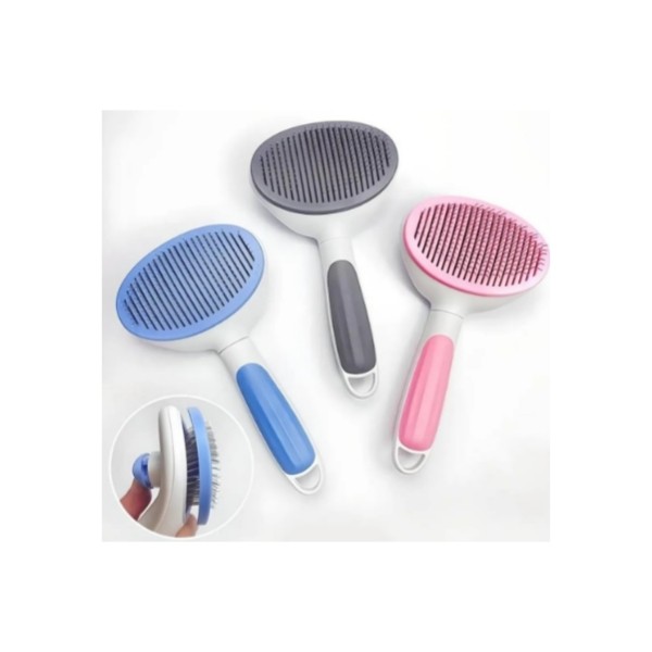 Cepillo Para Perros Y Gatos, Expulsador De Cabello