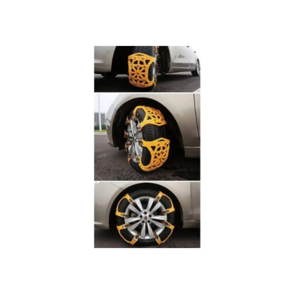 Set Cadenas Para Nieve Auto Medidas Ajustables