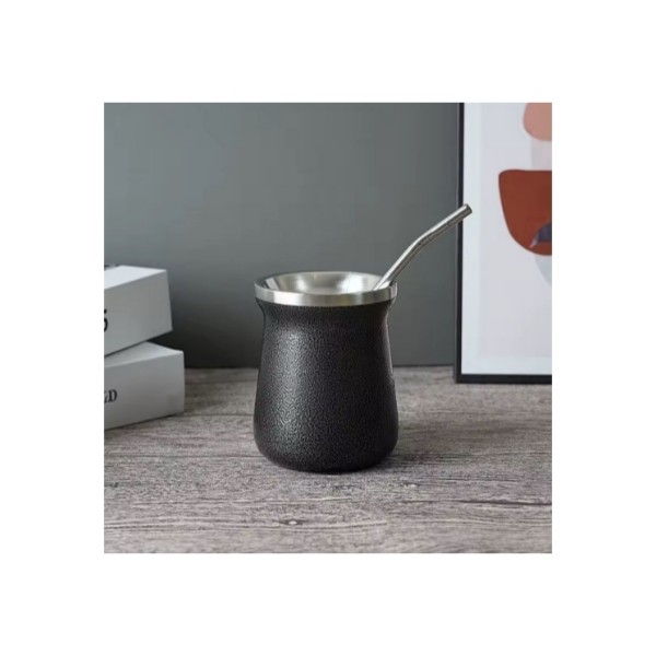 Mate 236 Ml + Bombilla Mate Frio Caliente