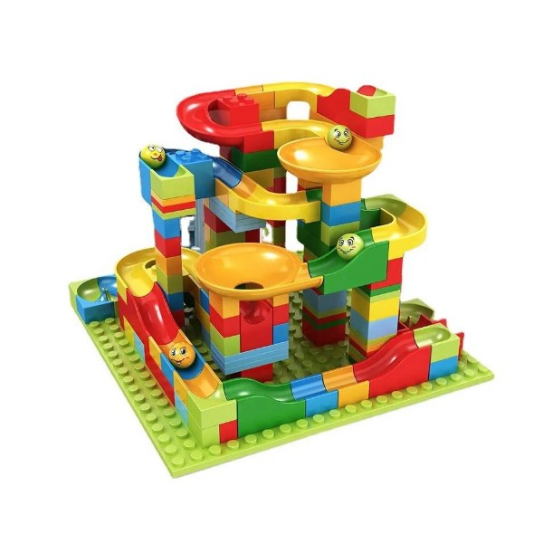 Juguete Niños Tobogan De Pelotas Bloques Construccion 170 pcs