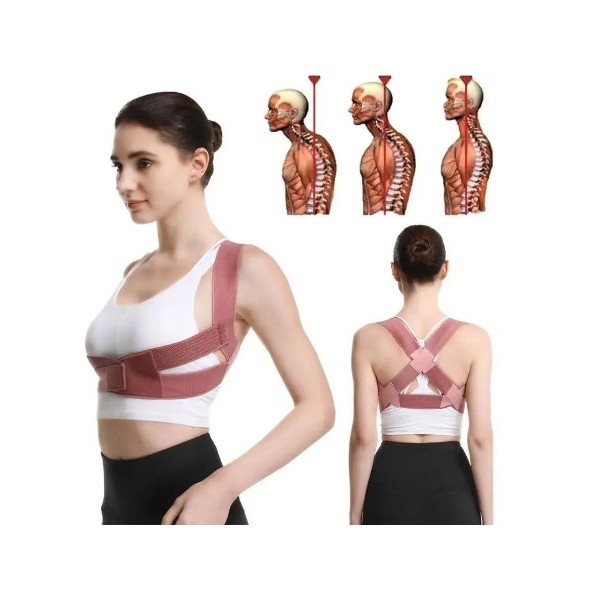 Corrector De Postura Soporte Espalda Clavícula Lumbar