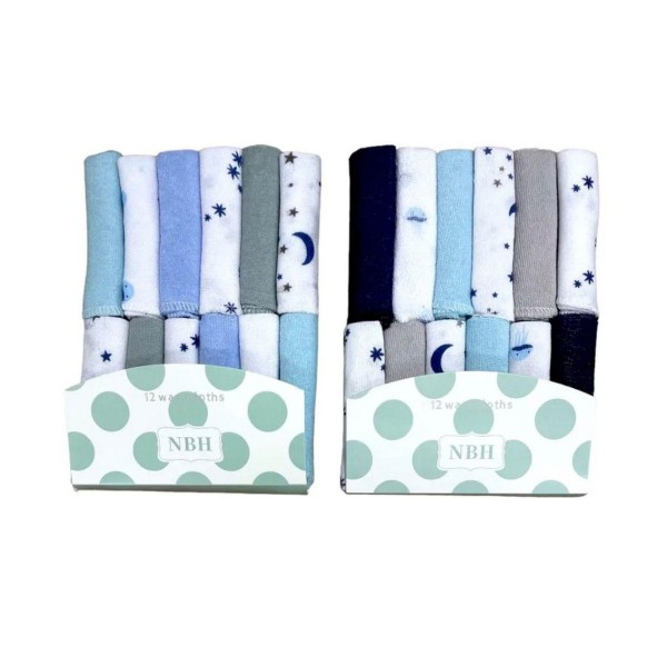 Set 12 Toallas Tutos Para Bebes Pañuelo Suave Recién Nacido