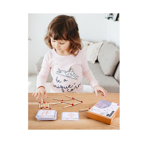 Juego Educativo De Palitos De Madera estilo Montessori