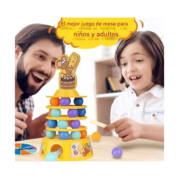 Pastel Inestable Juego De Mesa Torre Juego