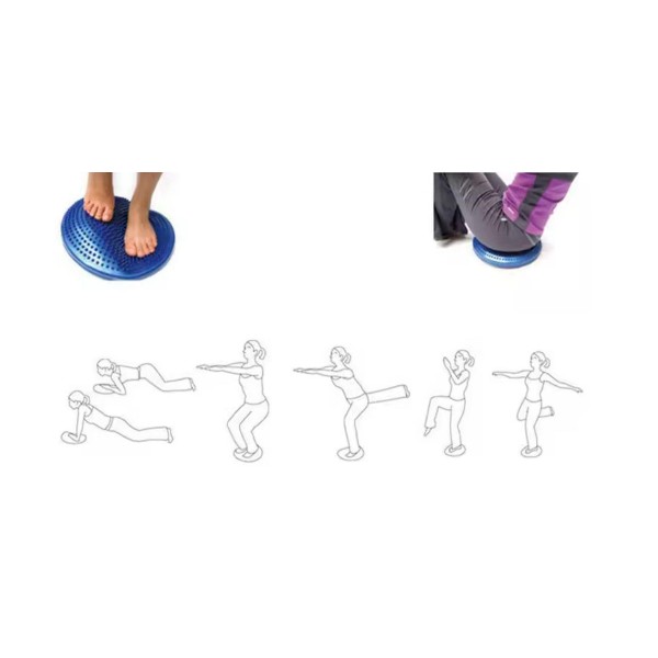 Cojín sensorial terapéutico y estimulante para yoga