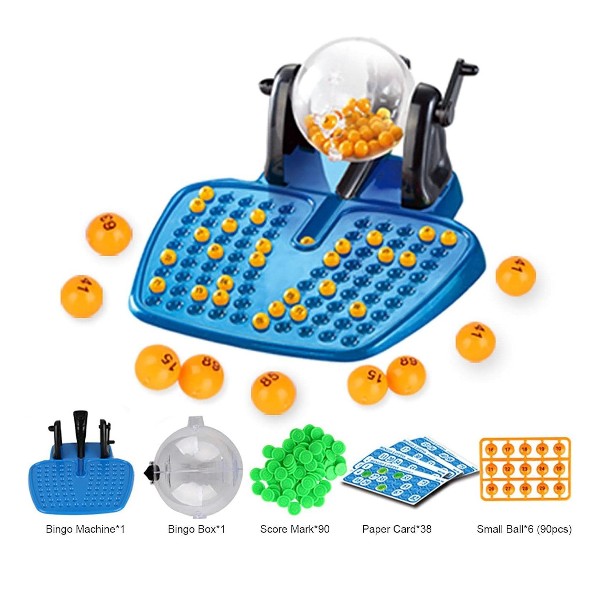 Juego De Mesa Bingo Con Cartones Juego