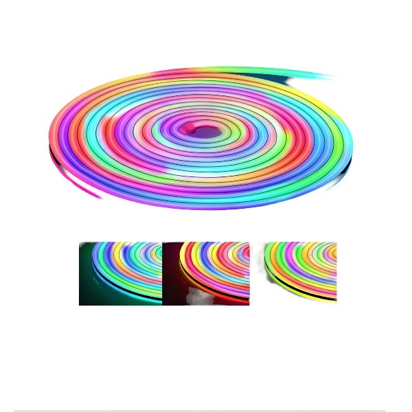 Led Neon Rgb X 5 Mts Flexible Usb + Controlador + App