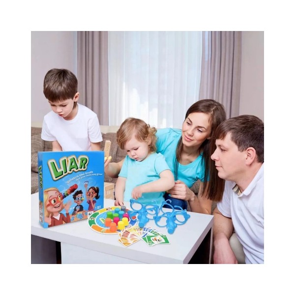 Juego de Mesa Nariz Larga Infantil Divertido Juego de Cartas y Desafíos