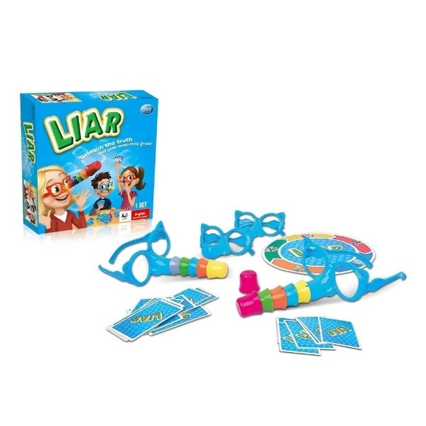 Juego de Mesa Nariz Larga Infantil Divertido Juego de Cartas y Desafíos