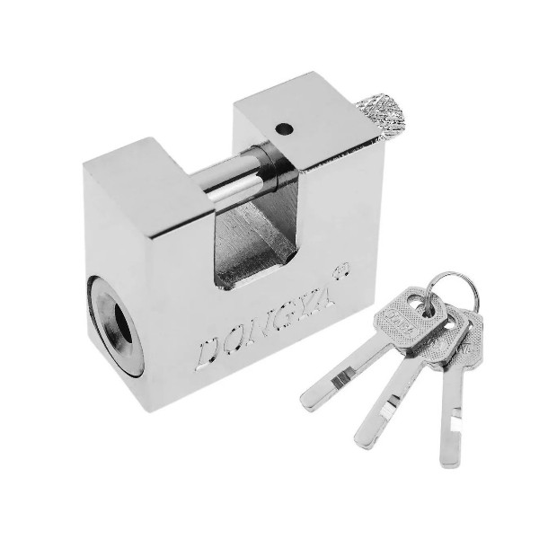 Candado De Seguridad Anti Napoleón 90mm Anti Robo + 3 Llave