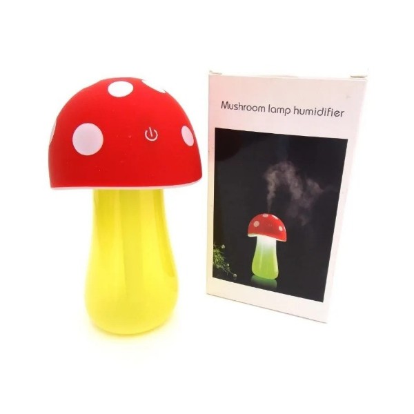 Humidificador Difusor De Aire Esencias Usb Luz Aromaterapia