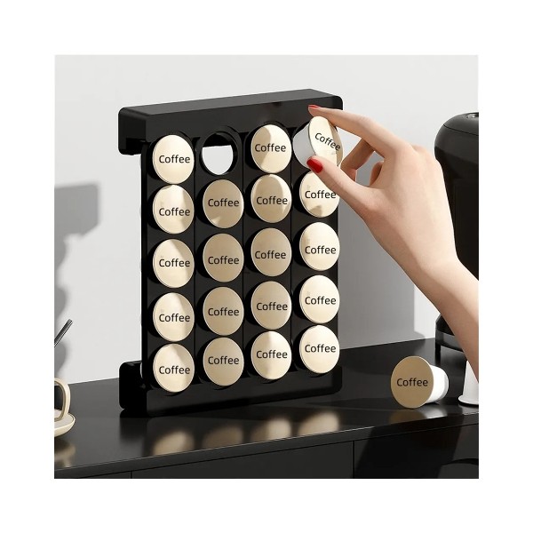 Soporte Organizador de Cápsulas de Café Elegante