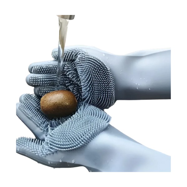 Guantes De Limpieza Multiuso De Silicona Mágico Cocina Baño