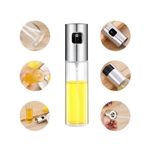 Dispensador De Aceite O Vinagre En Spray, Aerosol, Vidrio