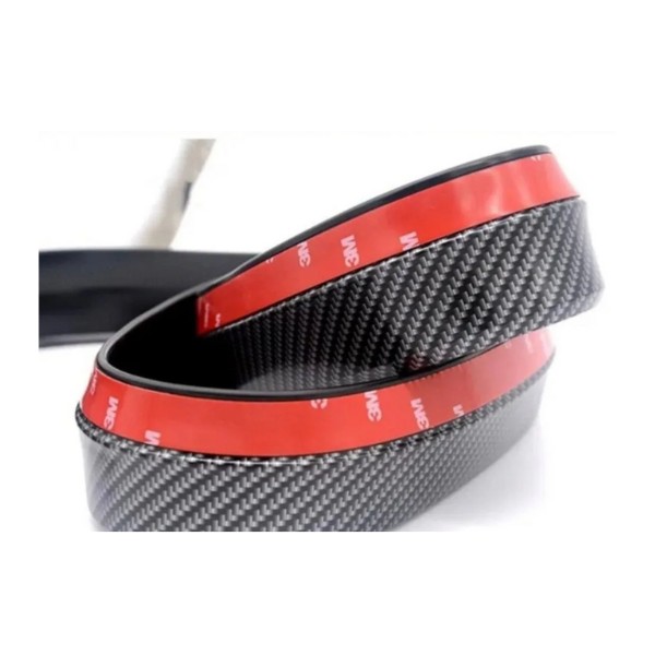 Lip Delantero De Goma Parachoque Tunning Auto Universal