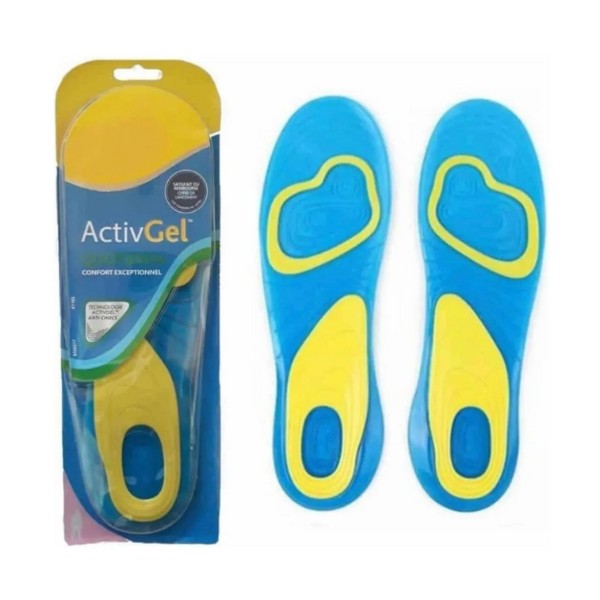 Plantillas Ortopédicas Zapatos Silicon Gel Adulto 40-45
