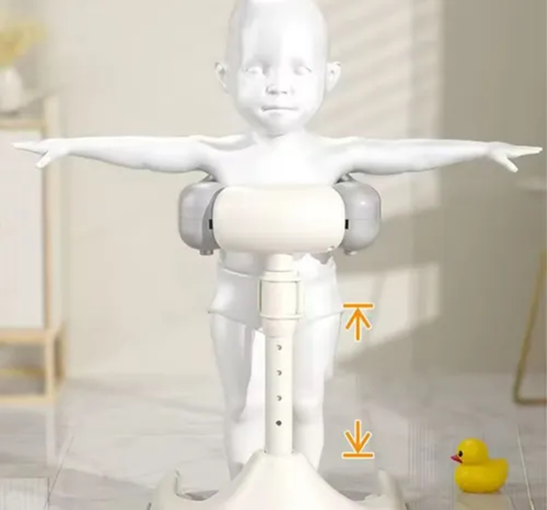 Soporte De Ducha Ajustable Para Bebes Soporte De Baño
