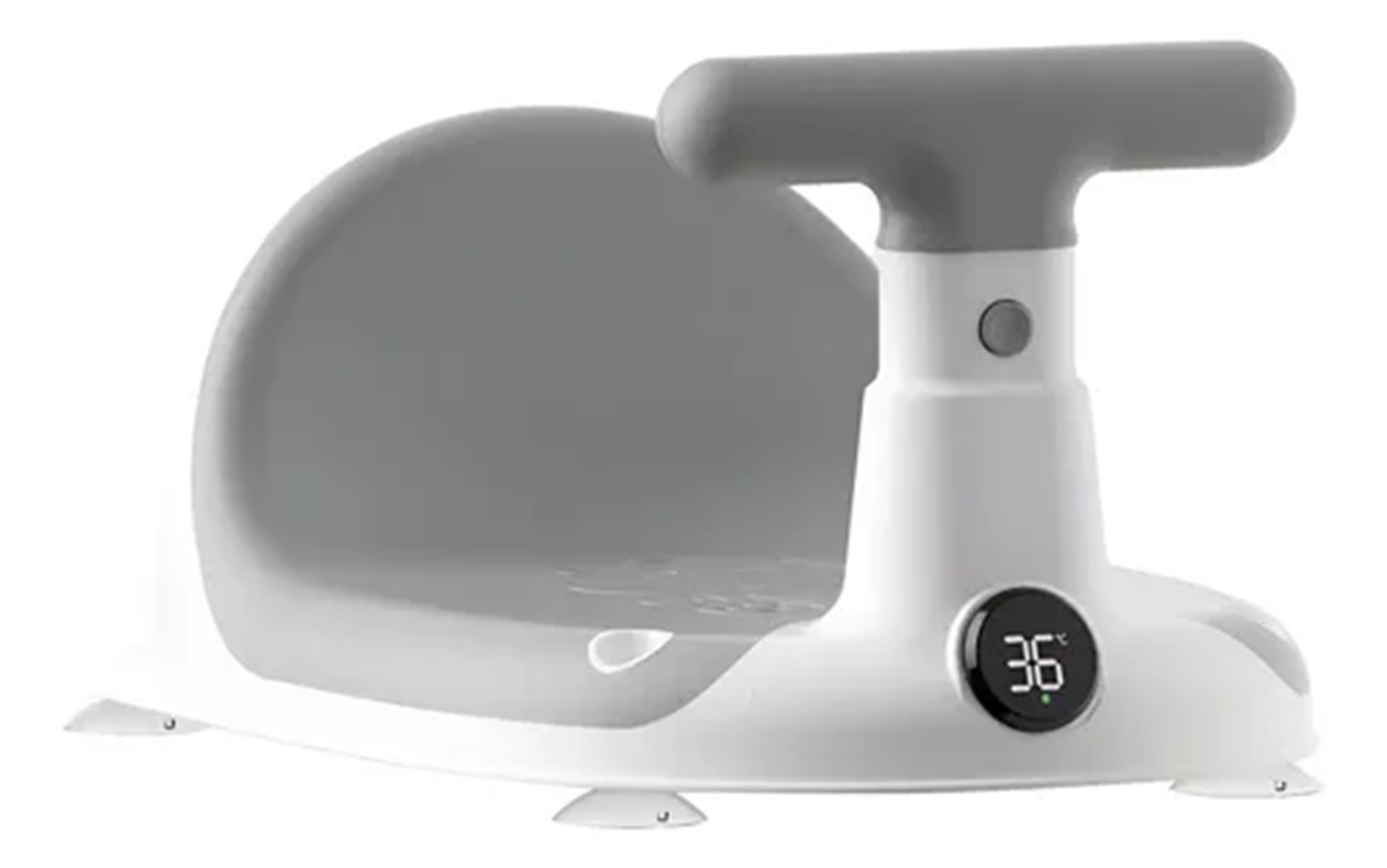Asiento De Ducha Para Bebes Antideslizante Termómetro Gris
