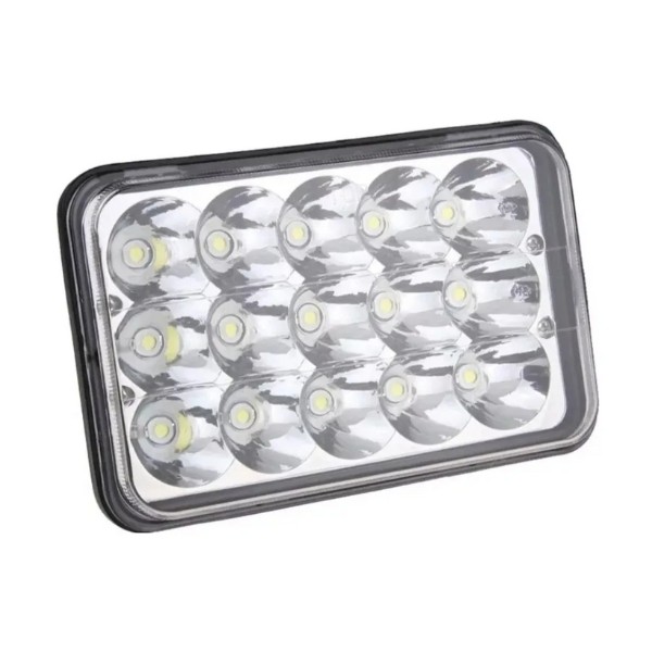 Pack Par Led Neblinero Rectangular H4 Alta Baja Camionh6050