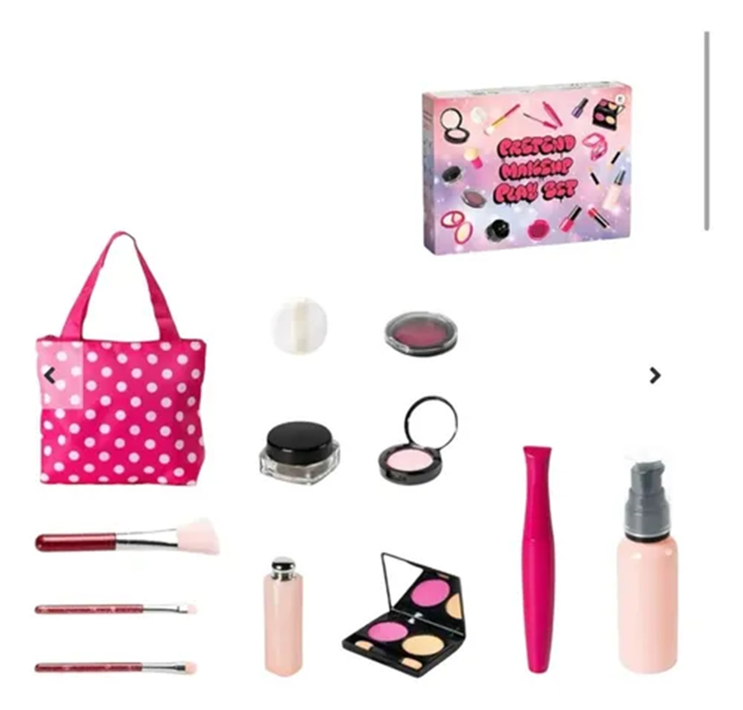 Set De Maquillaje Juguete Para Niñas Y Accesorios