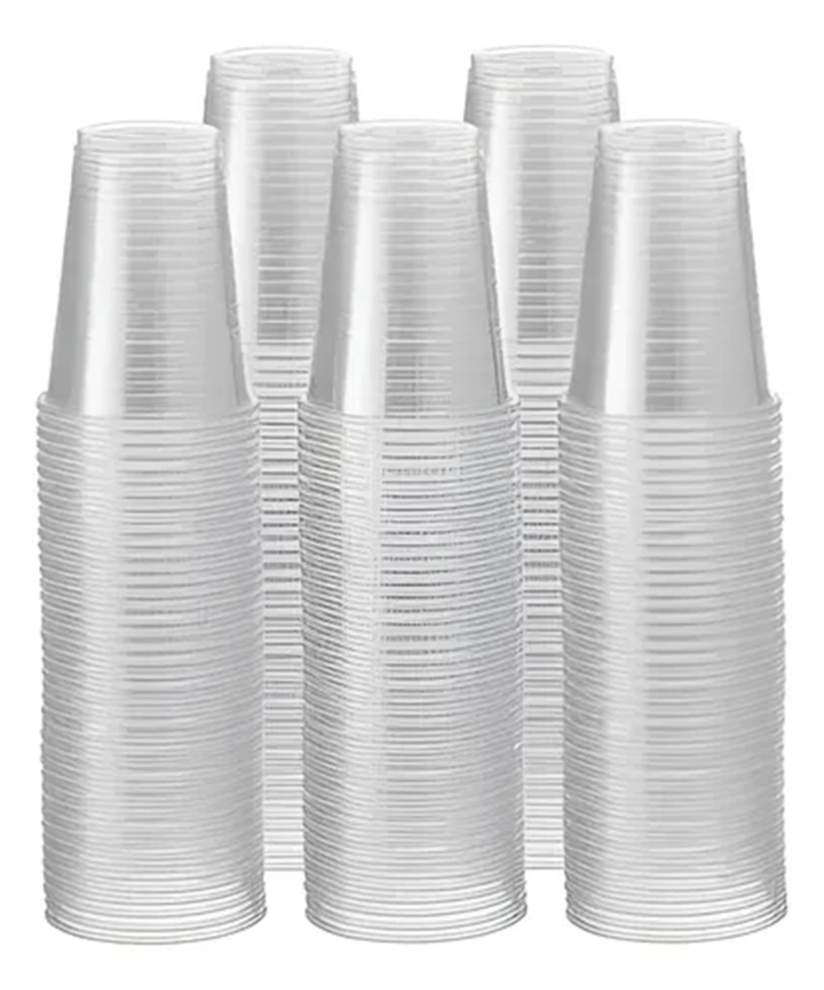 Vaso Plastico Desechable Transparente 50 Un 500 Cc (16 Oz )