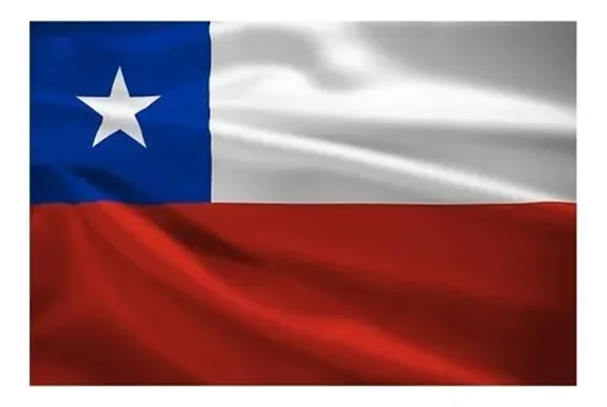 Bandera Chile Chilena Patria 120x180 Cm