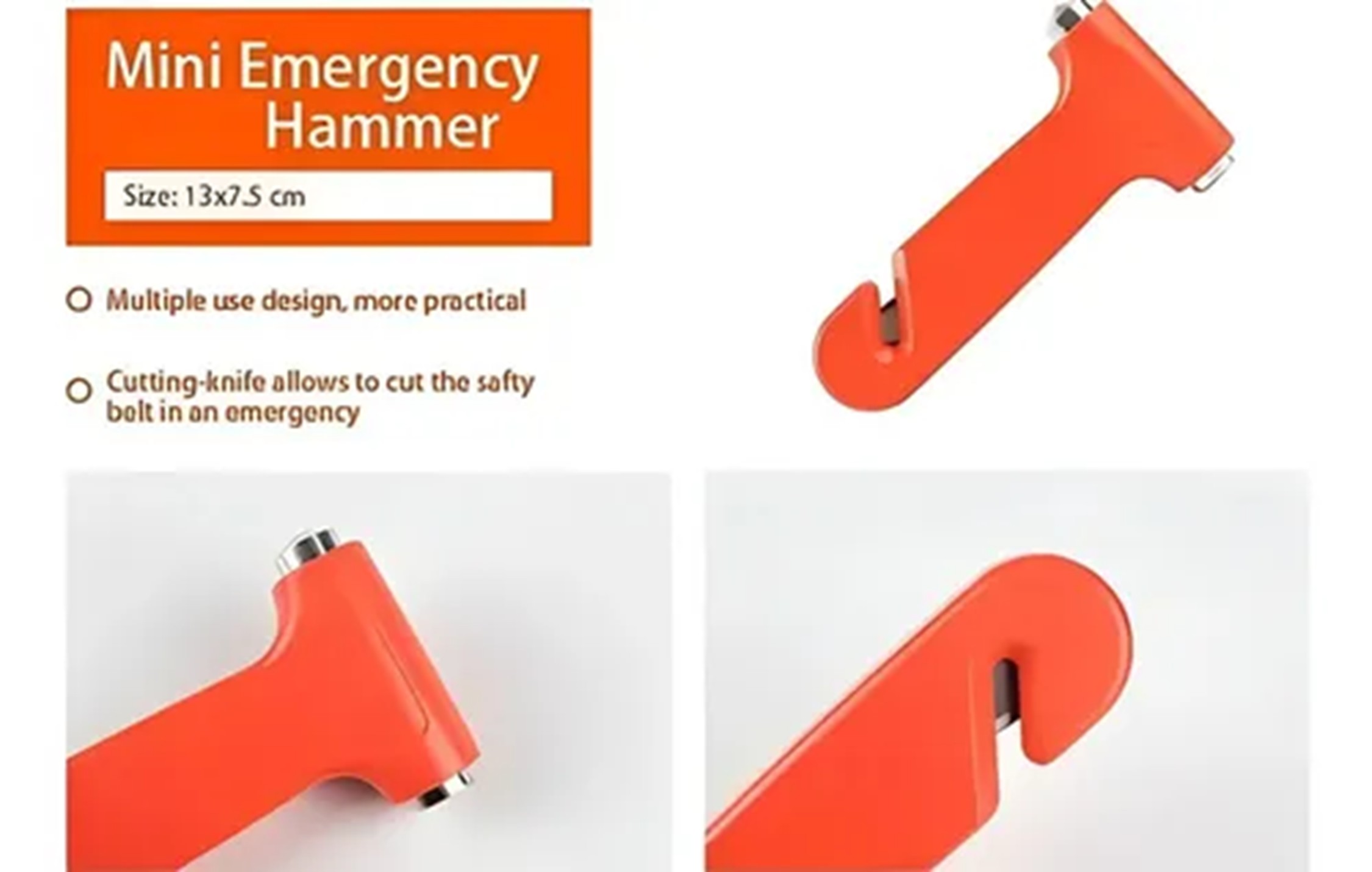 Kit De Emergencia Seguridad Auto Extintor