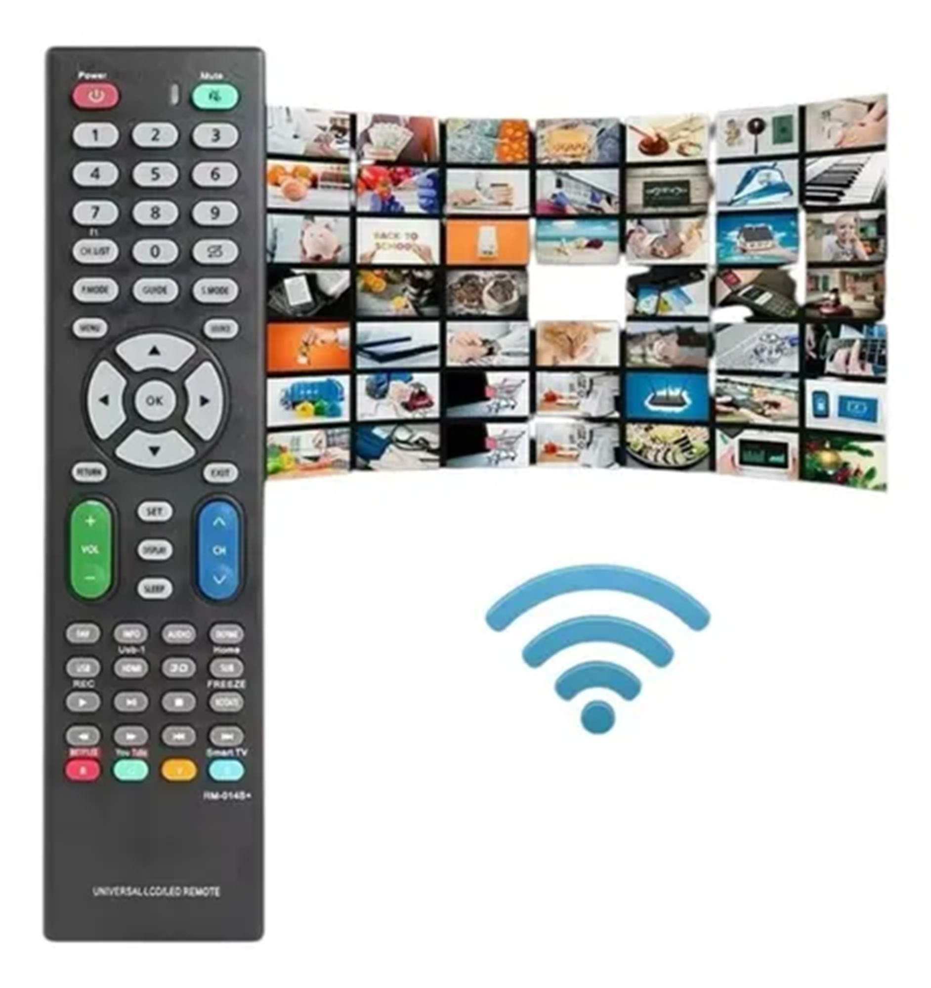 Control Remoto Para Tv Univesal Led / Lcd