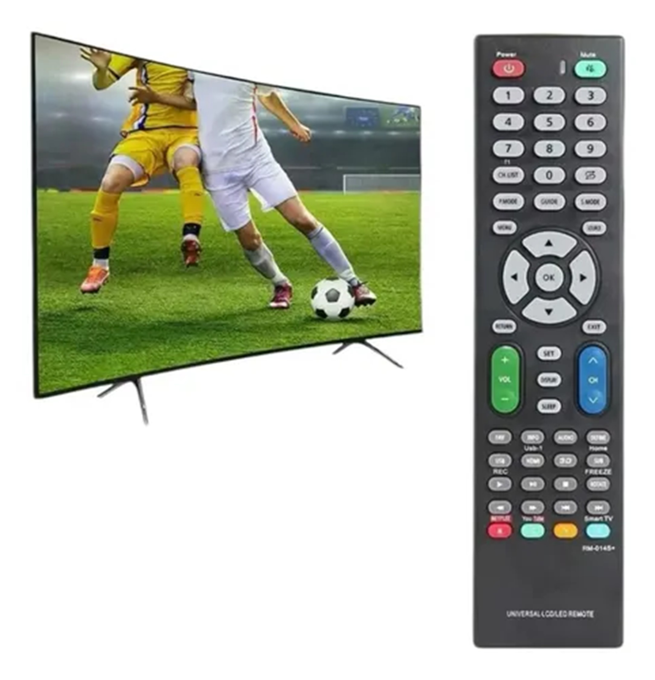 Control Remoto Para Tv Univesal Led / Lcd