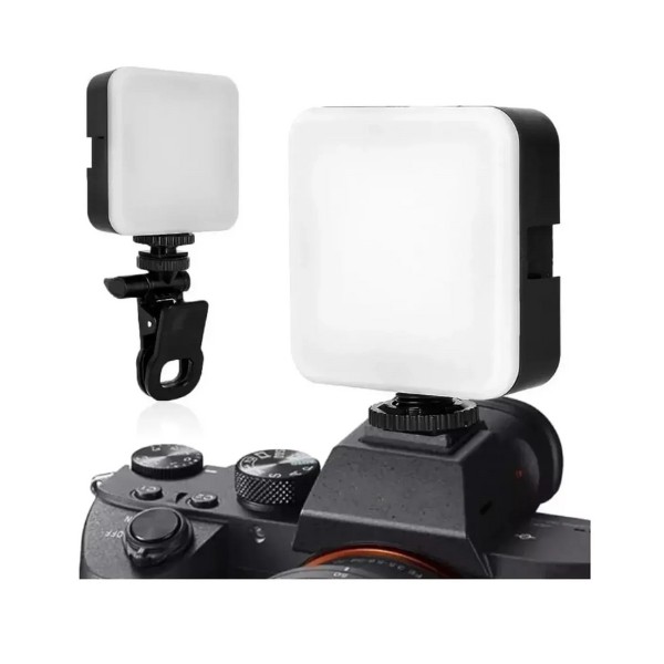 Luz De Video Camara Lámpara Con Clip Flash Paracelulares