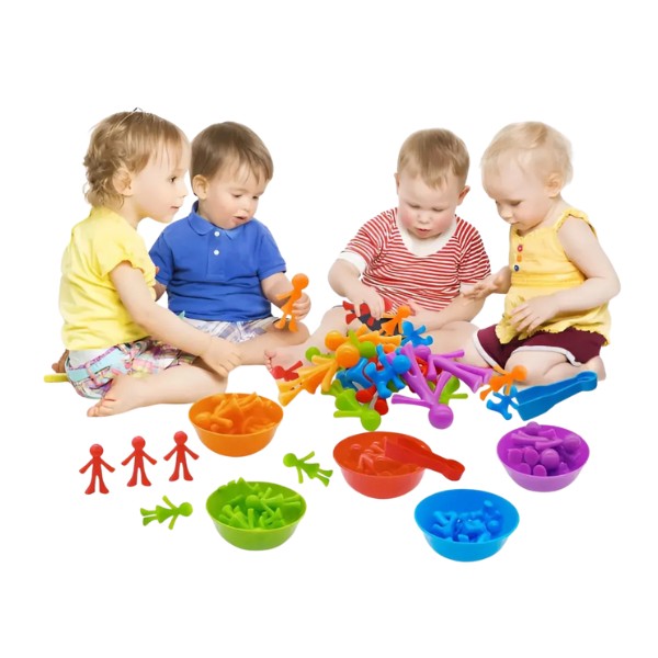 Juego Didáctico Niños Juguete Educativo Aprender Colores