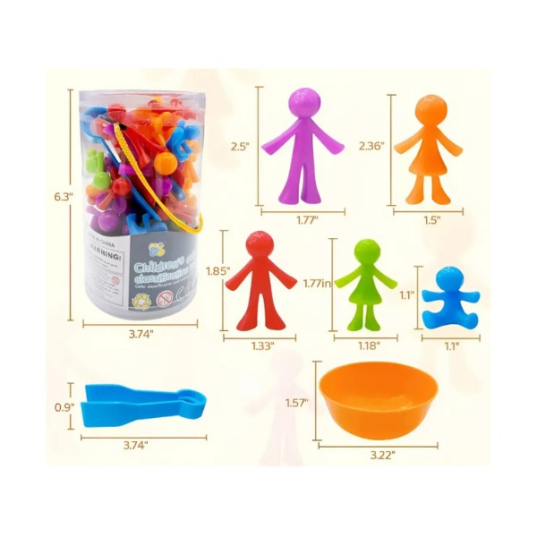 Juego Didáctico Niños Juguete Educativo Aprender Colores