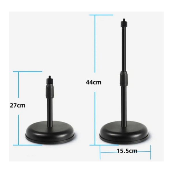 Aro De Luz Led Soporte Celular Escritorio Mesa Video