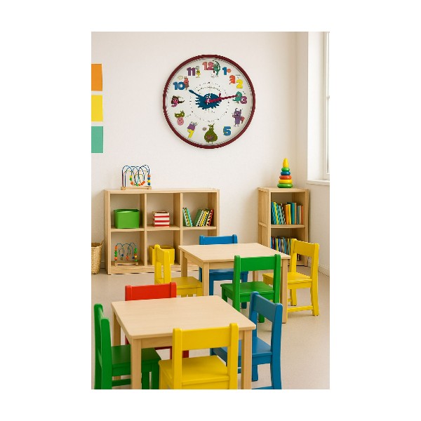 Reloj De Pared Mural Divertido Niños