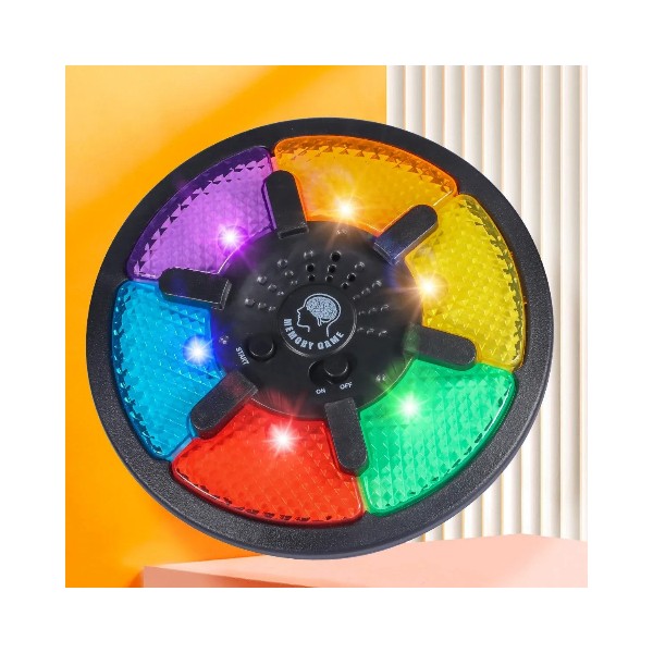Juego Para La Memoria Electrónico Portátil Con Luz Y Sonido
