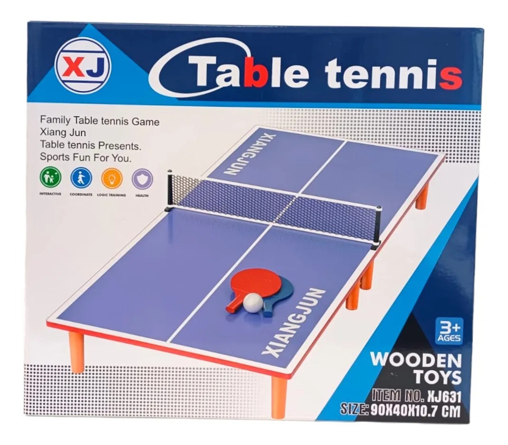 Mini Mesa Ping Pong Portátil