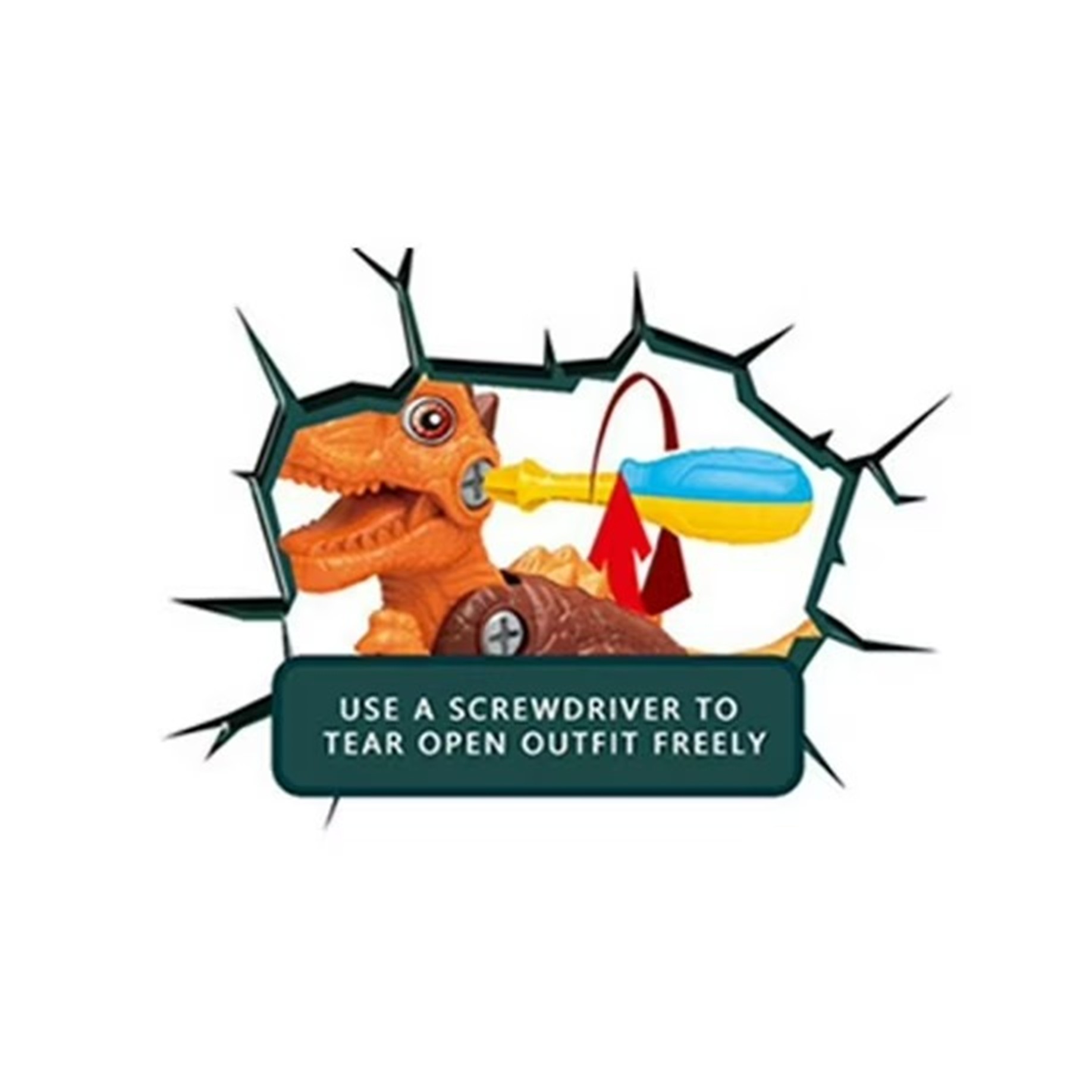 Dinosaurios Armables con Destornillador Juguete Educativo