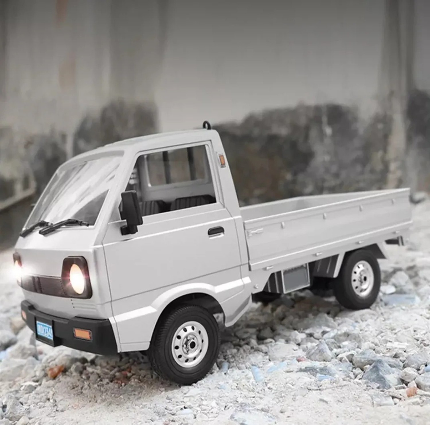 Carrito Furgon Control Remoto Camion Recargable Viral
