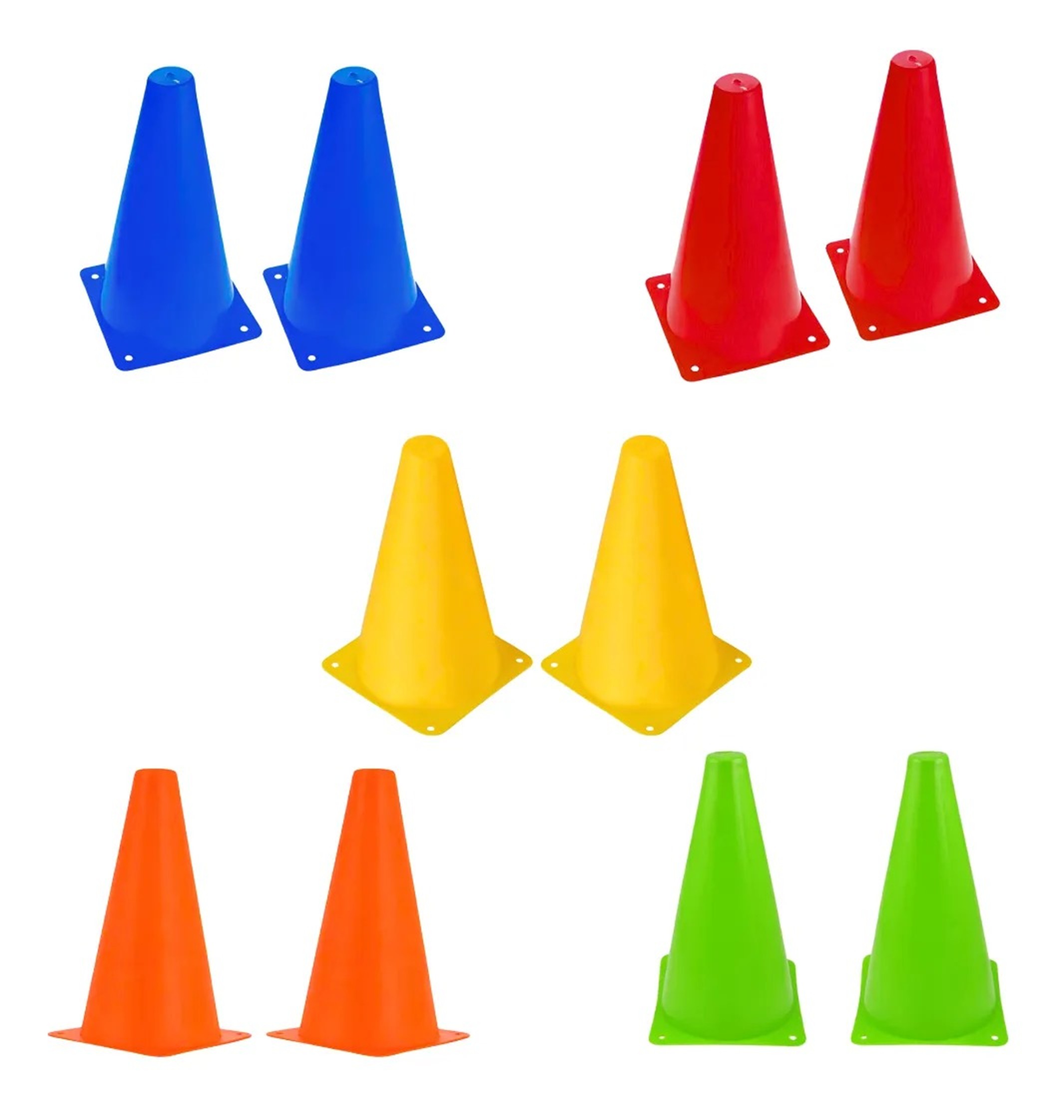 Conos De Entrenamiento 28cm Crossfit Deporte/ Trafico