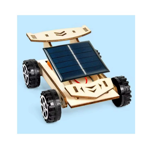 Carro Solar Educativo Armable Madera