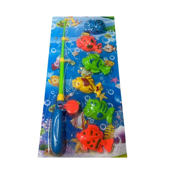 Pack Pesca Milagrosa Juego Con peces + Caña Pescar