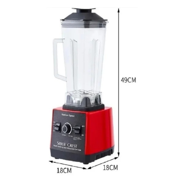 Licuadora Cocina Multifunción 2.5l 5 Accs.