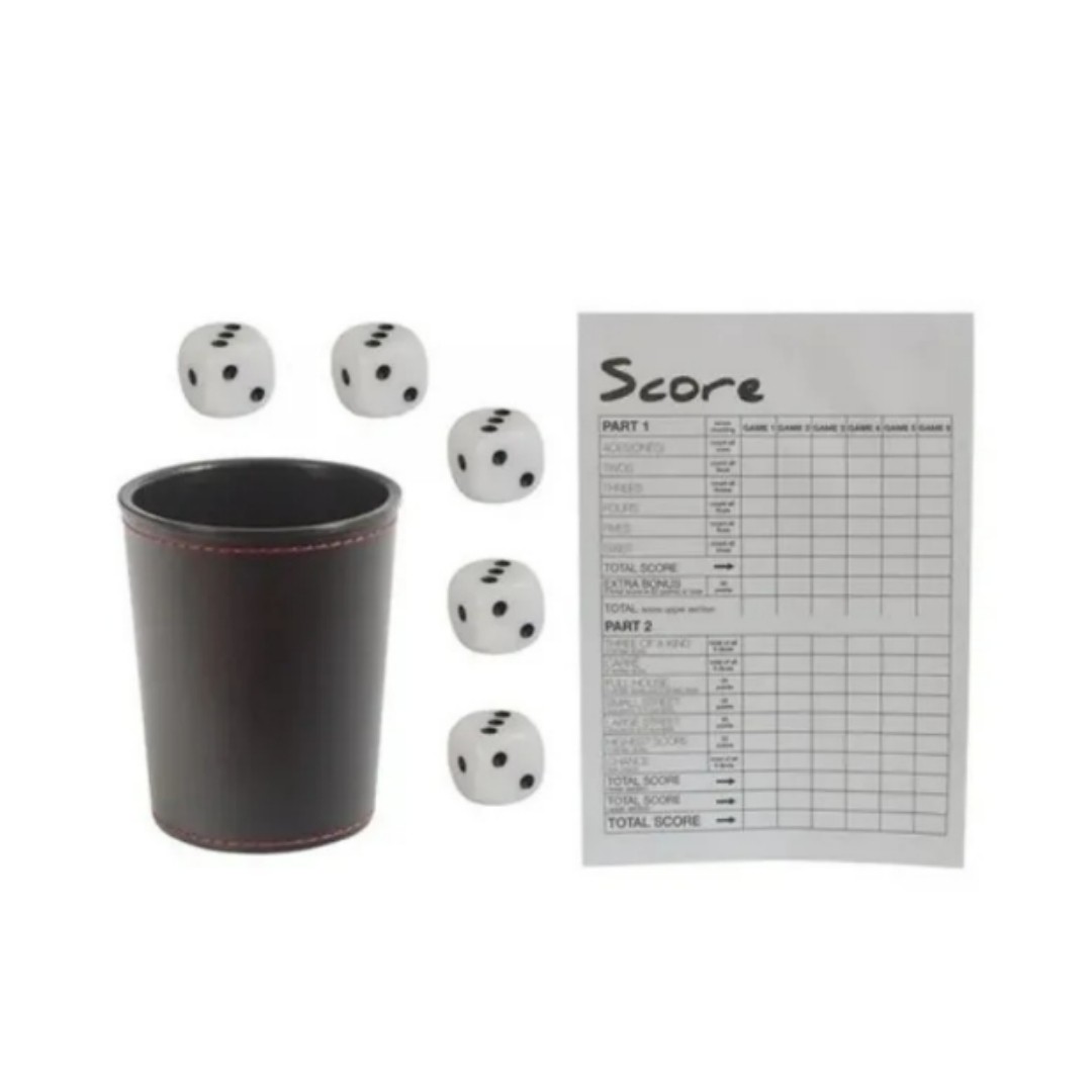 Juego De Mesa Vaso + Dados - Diversion