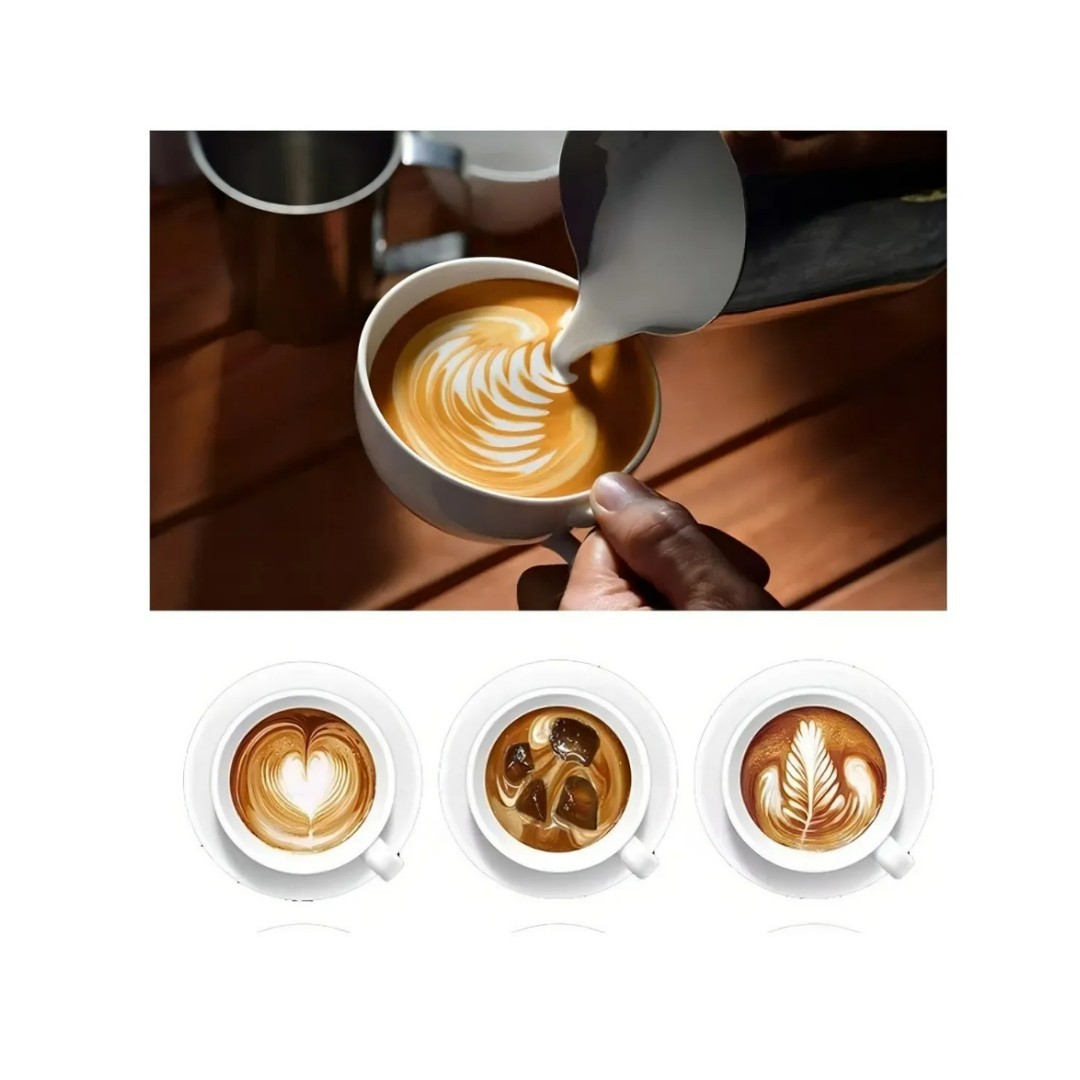 Lechero Acero Inoxidable Espumante De Leche 350ml Barista