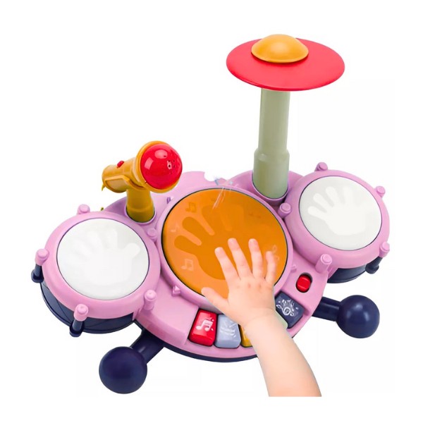 Juguete Bateriamusical Para Bebe Touch Con Piano Y Micrófono